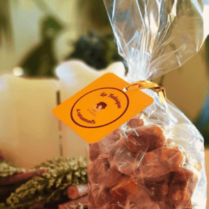 Ballotin de caramels aux amandes torréfiées 200 grammes